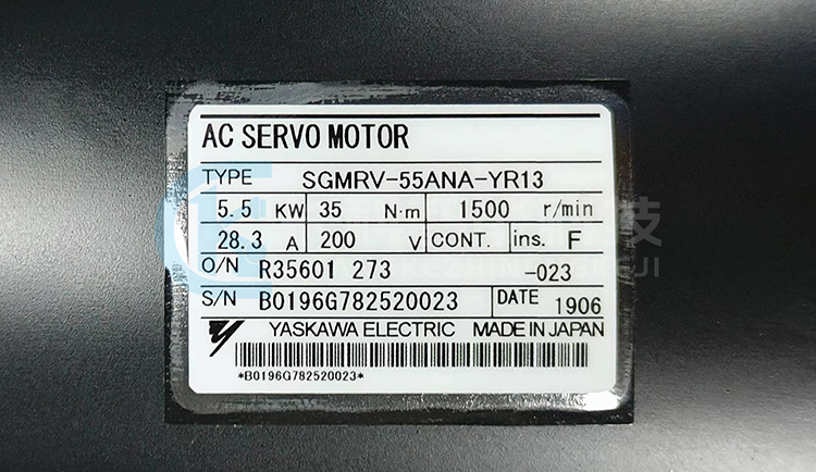 安川5.5KW伺服電機(jī)SGMRV-55ANA-YR13